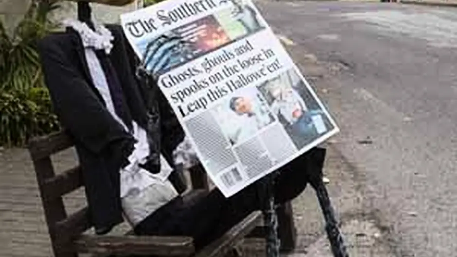 Local family wins Leap scarecrow competition Image