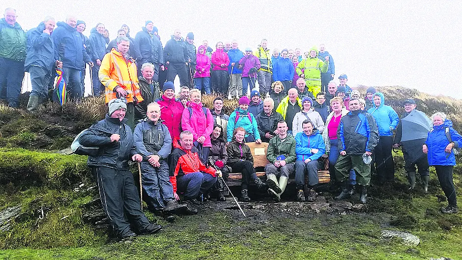 Mealagh Valley seat recalls man who helped found local walk Image