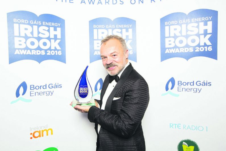 Graham was ‘Holding' his own at Irish Book Awards Image