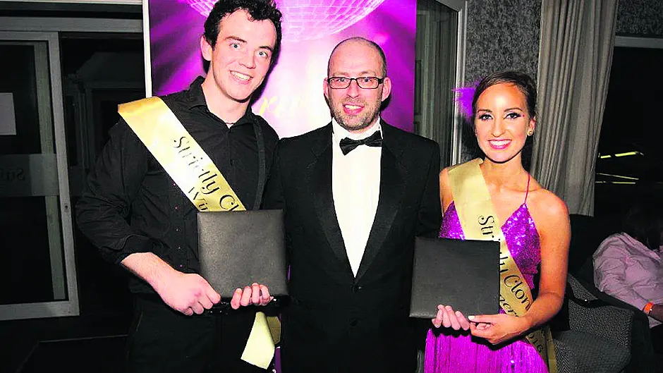 Ciaran and Aine jive to victory at Strictly Clon Image