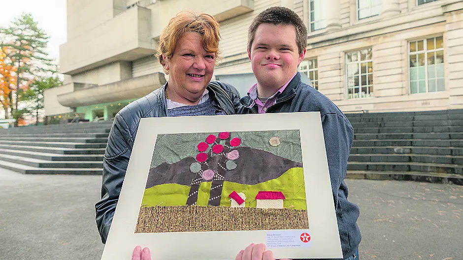 Ronan's art in Belfast's Ulster Museum Image