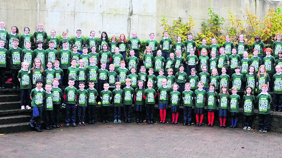 Gaelscoil's 24-hour Irish charity challenge Image
