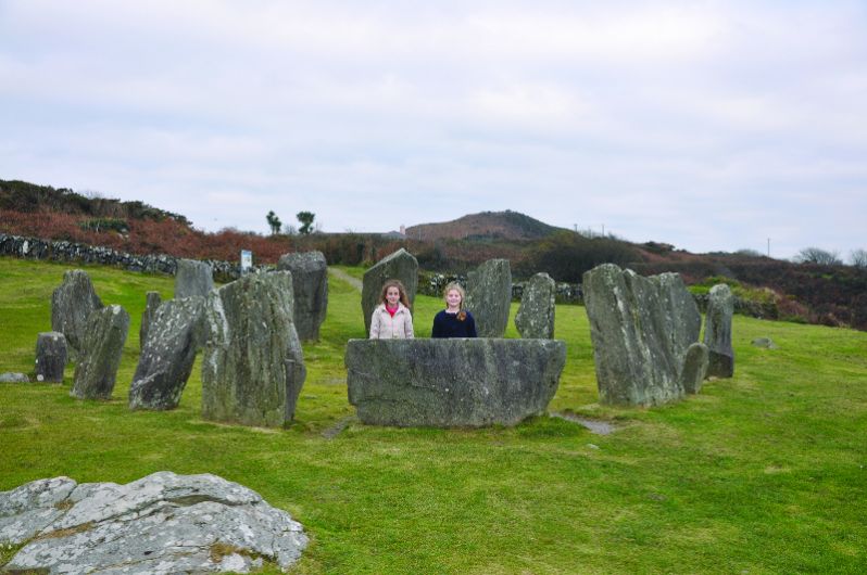 Students ‘amazed' by Drombeg circle Image