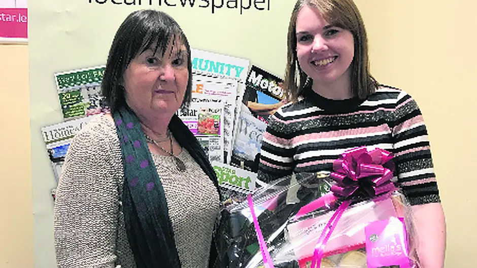 A double delight for hamper-winning Jo Image