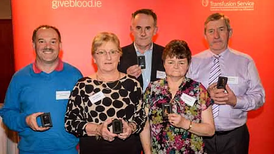 Top awards for blood donation Image