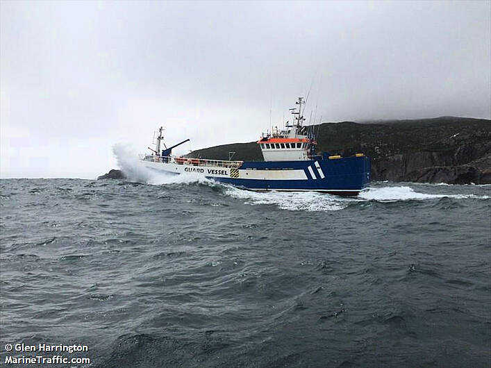 Castletownbere Lifeboat rescues 36m Ocean Guardian Image