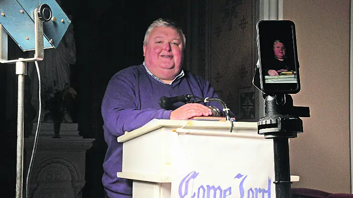 Christmas mass in Kilcrohane live on YouTube Image