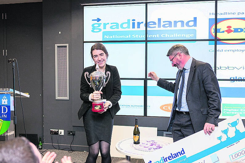 Leap business student gets ‘a first' in national challenge Image