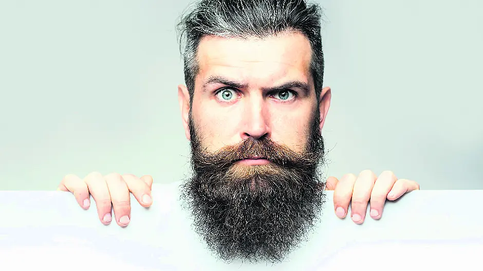 Keeping those beards in trim! Image