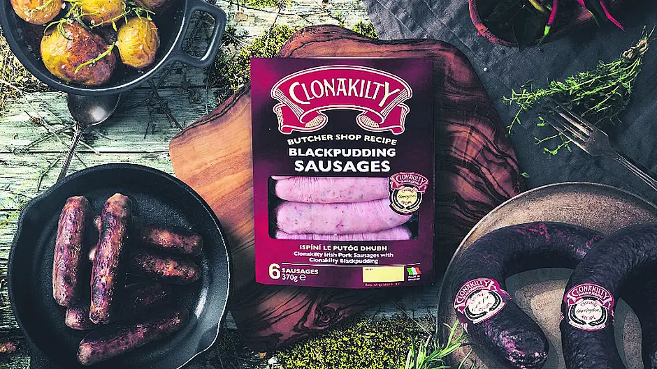 Clonakilty launches new  blackpudding sausages Image