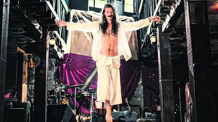 Sam has no complex about his Jesus ‘pose' Image