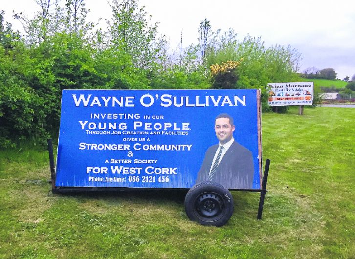 Council's ‘get tough' policy on roadside advertising Image