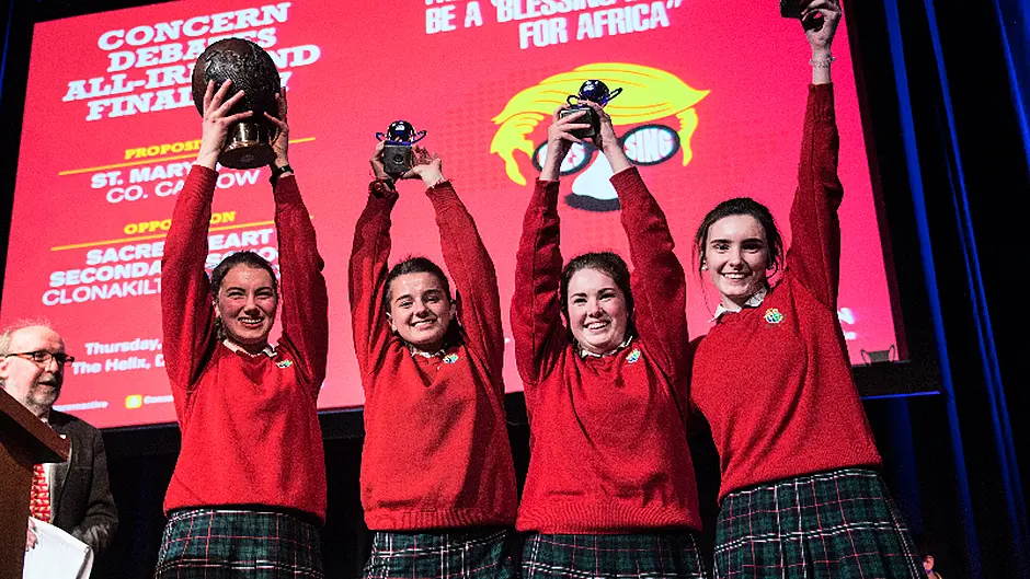 Clonakilty students ‘Trump' rivals to win Concern debate Image