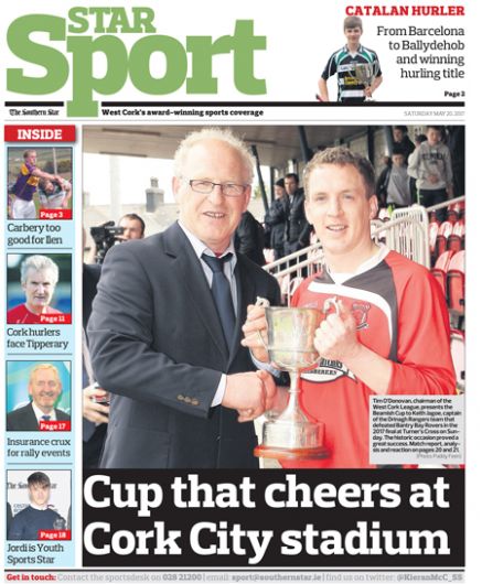 In this week's Southern Star Sport Image