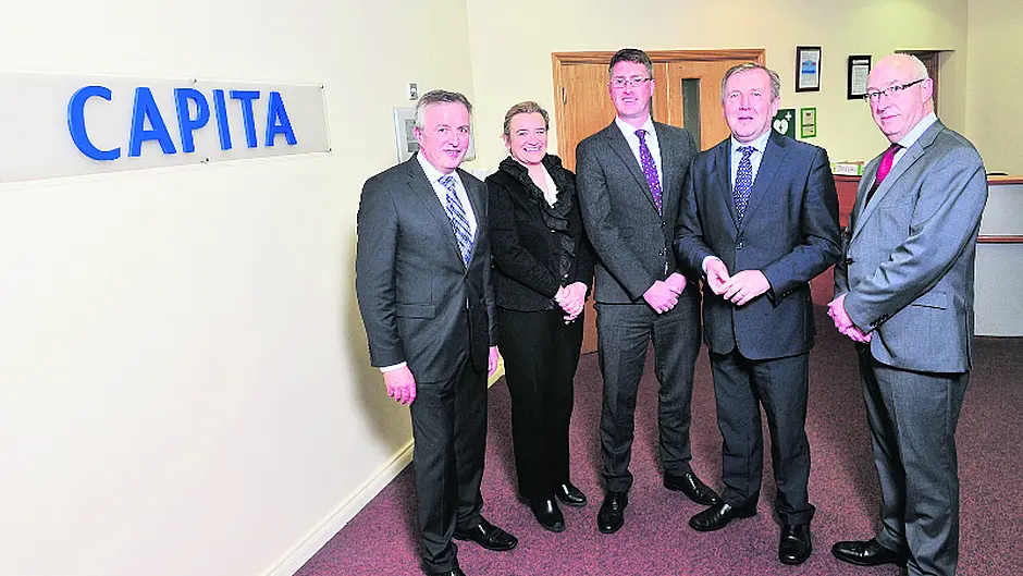 Minister Creed gets tour of Clonakilty's Capita Image