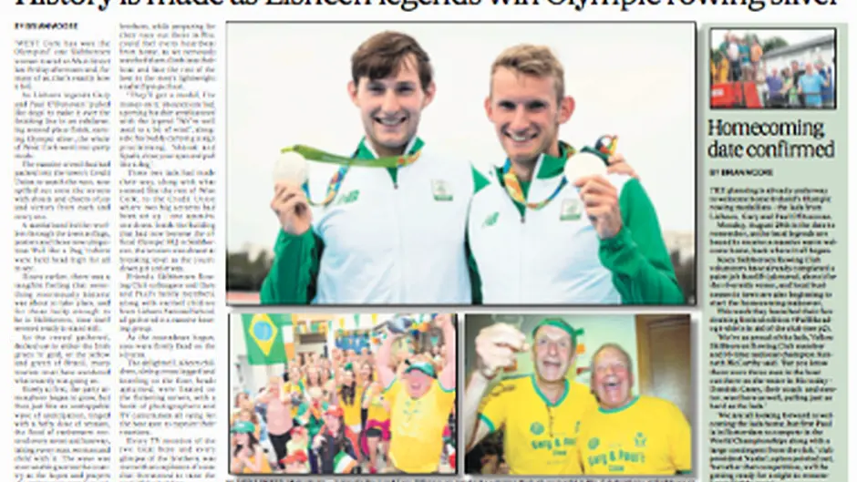 Southern Star sports editor wins award for O'Donovans coverage Image