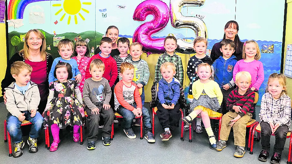 Aughadown playschool marks its 25th birthday Image