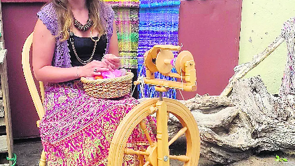 Great yarn behind Sheep's Head Festival Image