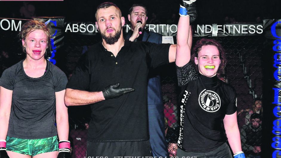 Deirdre gets physical with MMA Image