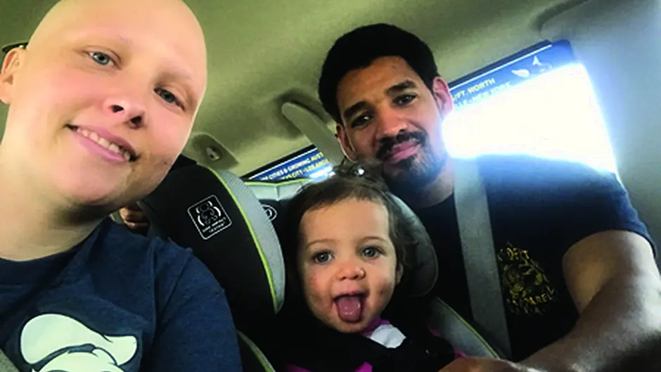 Tina fighting on despite a devastating diagnosis Image