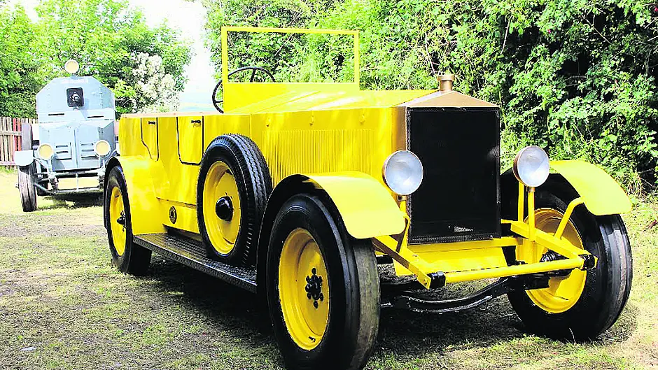 Clonakilty duo create life-size replica of Collins' Leyland 8 Image