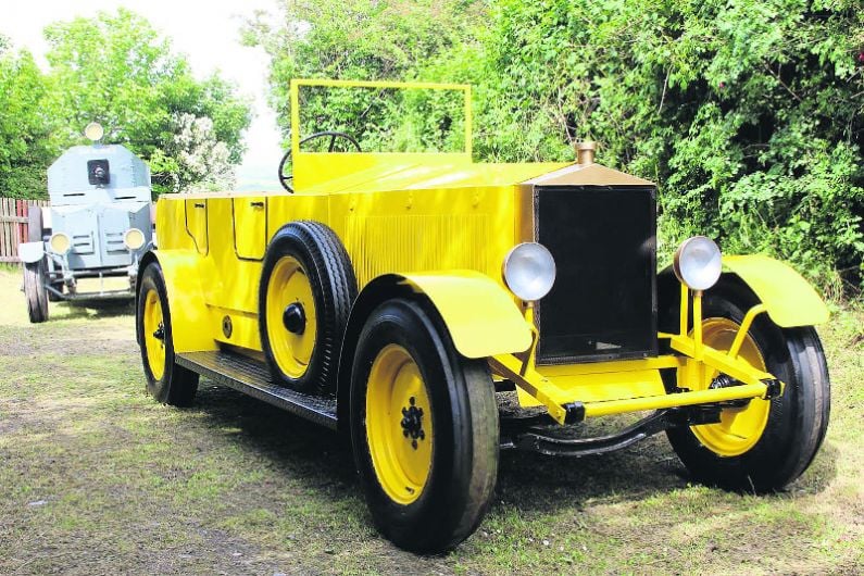 Clonakilty duo create life-size replica of Collins' Leyland 8 Image