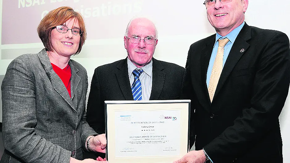 Carbery receives special NSAI Award Image