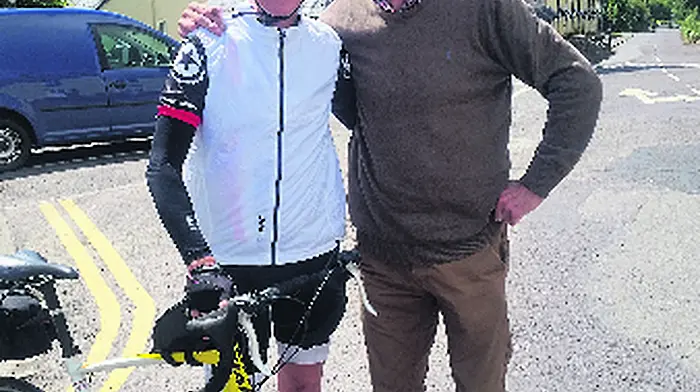 David embarks on charity cycle in memory of his parents Image
