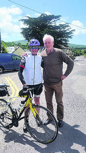 David embarks on charity cycle in memory of his parents Image