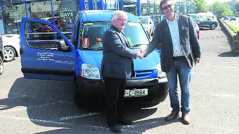 Men's Shed group put Clarke's van to good use in Bandon Image