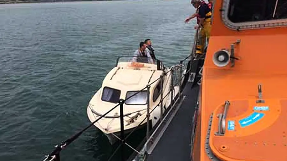 BREAKING: Six rescued from pleasure boat in West Cork Image