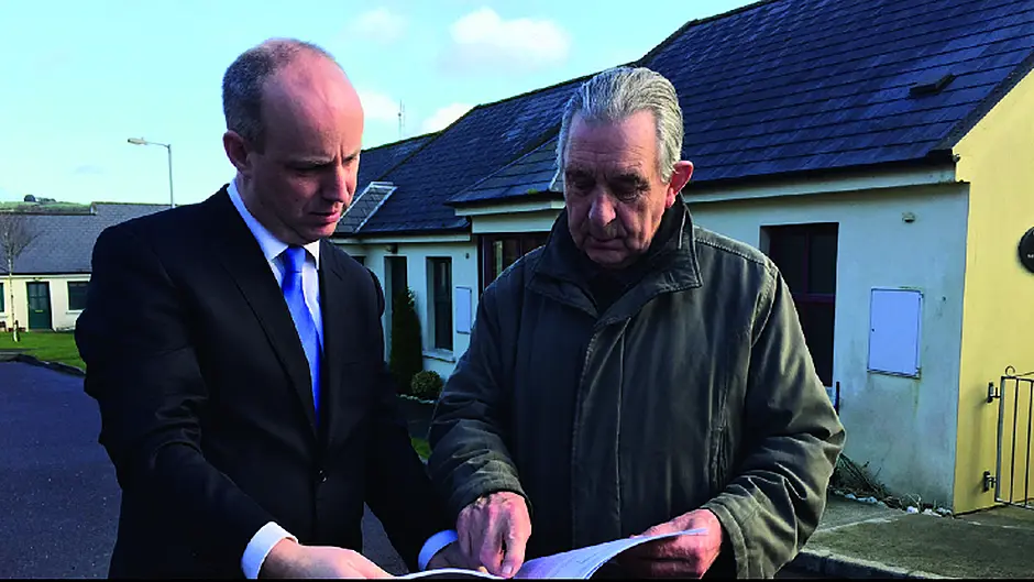 Daly secures funding for Rosscarbery's homes for elderly Image