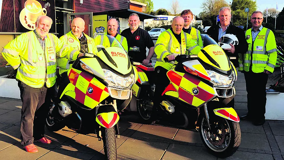 Blood Bike South is a vital lifeline Image