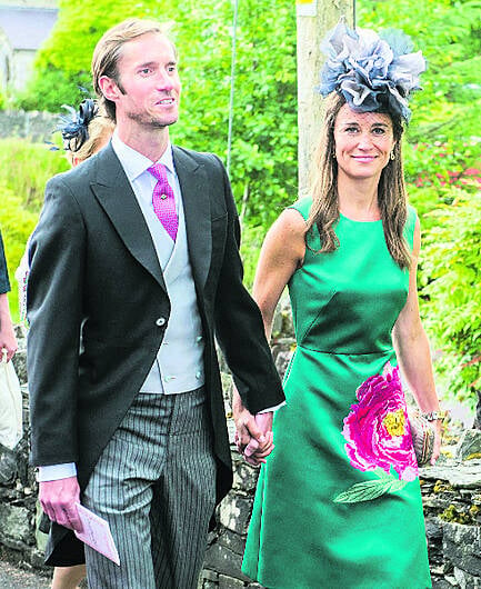 Great excitement as Pippa visits Glengarriff for pal's wedding Image