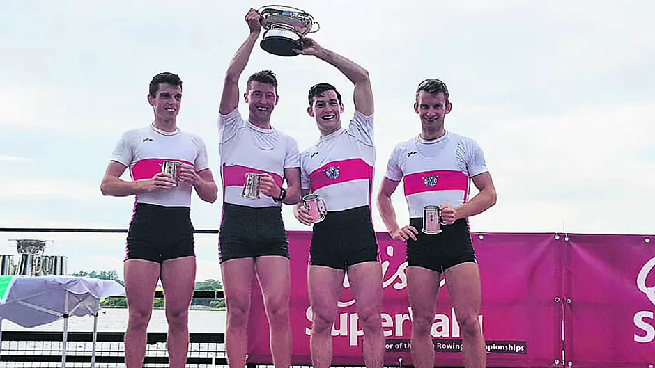 Skibb rowers in seventh heaven Image
