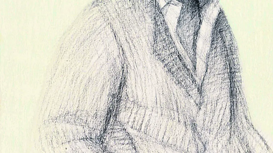 Winning artist's drawing is up for auction Image
