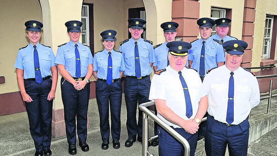 New recruits boost Clon's garda numbers Image