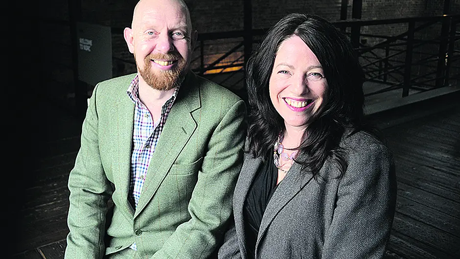 Sherkin couple put artists in the picture Image