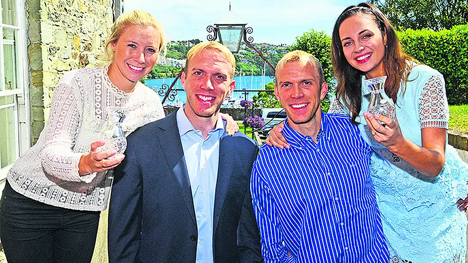 Newly-wed Conor and brother are honoured Image