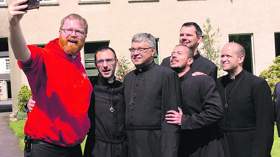 Five take their vows at Myross Wood Image