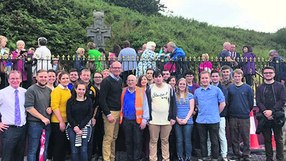 Brexit dominates speeches at Béal na Bláth Image
