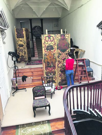 German students begin Bantry House restoration work Image