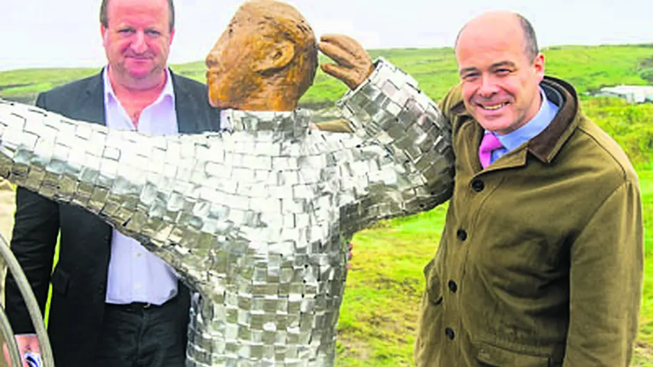 Radio pioneer Marconi recognised with sculpture Image