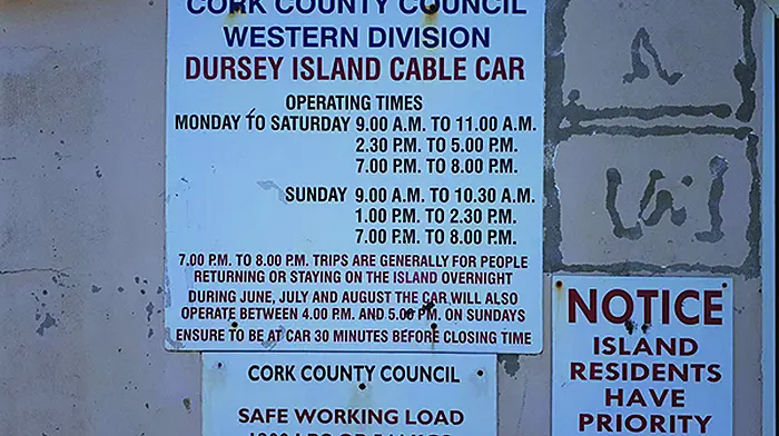 Local slams long wait for cable car to Dursey Island Image