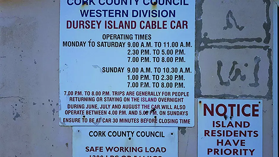 Local slams long wait for cable car to Dursey Island Image