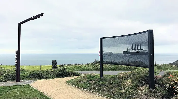 Local firm donates ‘see-through' image of Lusitania to museum Image