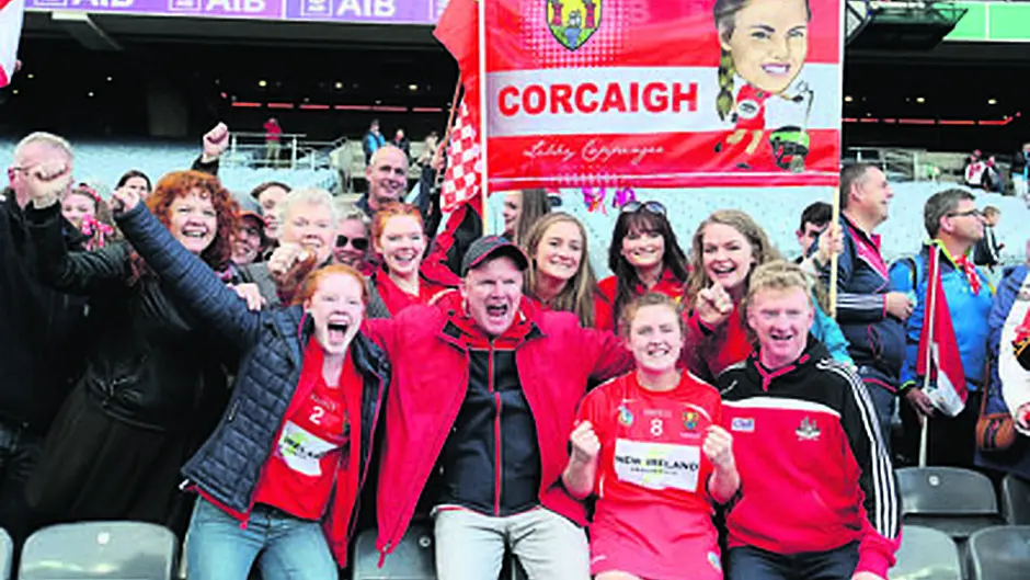 Libby keen to bring the cup home to Kealkil! Image