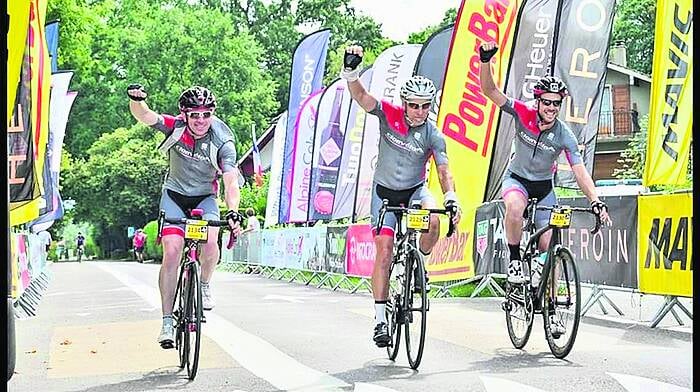 Clonakilty cycling ‘legends' complete gruelling Alps race Image