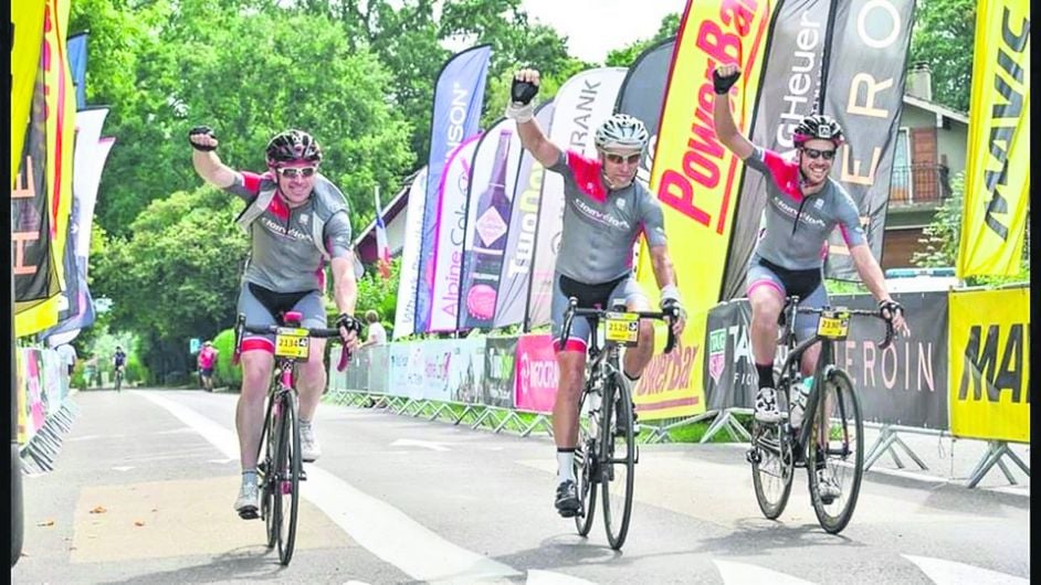 Clonakilty cycling ‘legends' complete gruelling Alps race Image