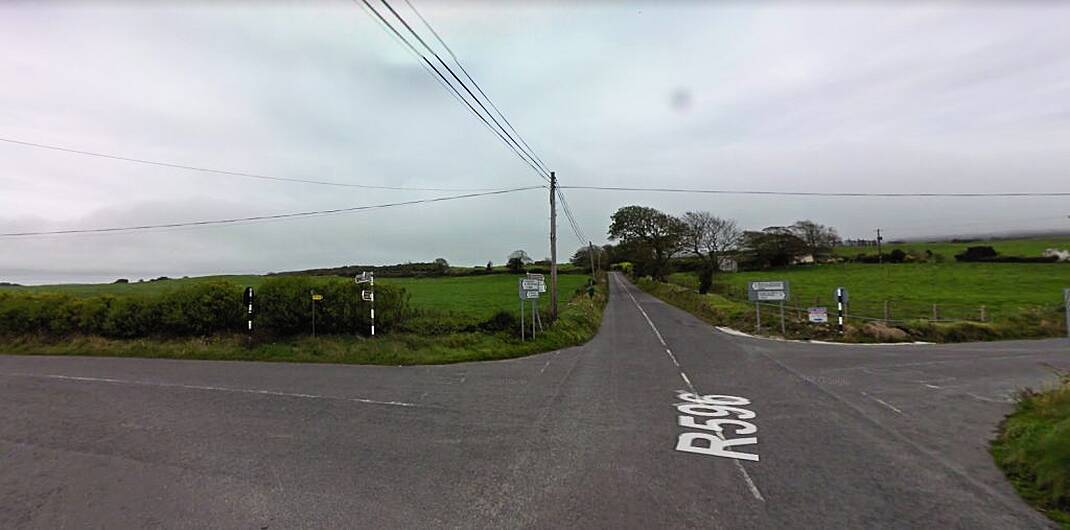 Two vehicle collision at Castletownshend Image